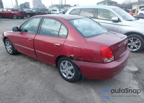 2005 Hyundai Elantra Gls/Gt from USA, damaged, VIN KMHDN46D05U975145
